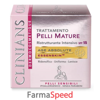 clinians crema pelli mature da 50 ml