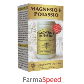 magnesio e potassio polvere 180 g