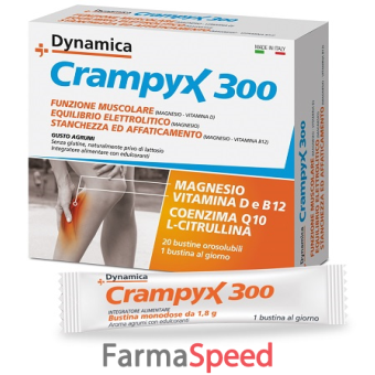 dynamica crampyx 300 20 bustine da 1,8 g