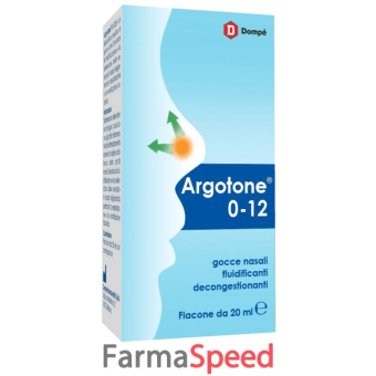 argotone 0-12 gocce nasali