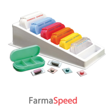 portapillole settimanale mini pillolbox
