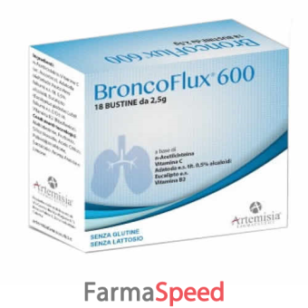broncoflux 600 18 bustine 45 g