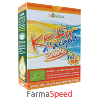 biostarter per kefir d'acqua