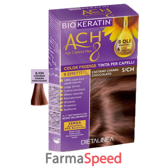biokeratin ach8 color prodige 5/ch castano chiaro cioccolato