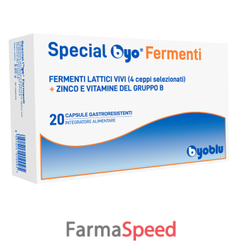 special byo fermenti 20 capsule gastroresistenti