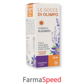 le gocce di olimpo favorisce il rilassamento 50 ml