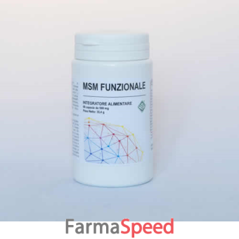 msm funzionale 120 capsule da 590 mg