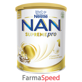 nestle' nan supreme pro 1 latte di crescita 400 g