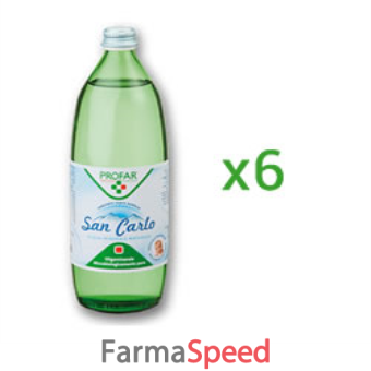 acqua san carlo 6 bottiglie da 1 lt