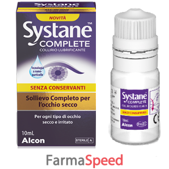 systane complete mdpf senza conservanti 10 ml