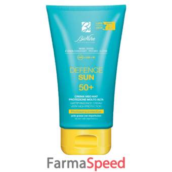 defence sun crema viso mat spf50+ protezione molto alta 50 ml