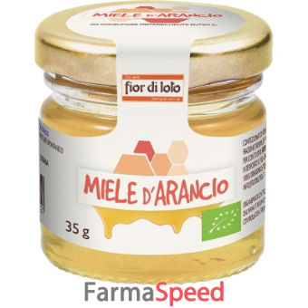 fior di loto mini miele di arancio bio 35 g