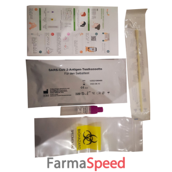 hotgen test antigenico rapido covid-19 in tamponi nasali 1 pezzo