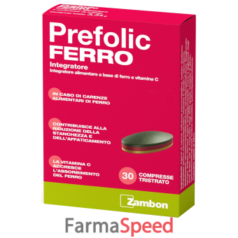 prefolic ferro 30 compresse