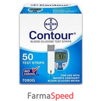 contour glicemia strisce reattive 50 pezzi