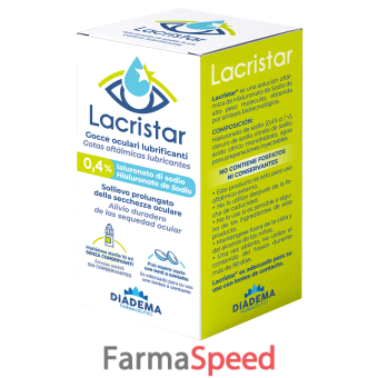 lacristar gocce oculari lubrificanti 0,4% ialuronato di sodio multidose 10 ml