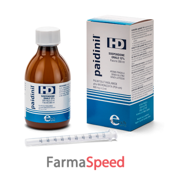 paidinil hd sospensione orale 12% aroma fragola 300 ml
