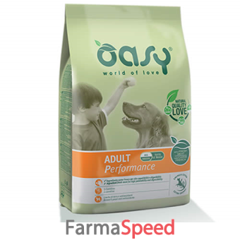 oasy dry dog adult performance 3 kg
