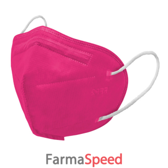 futura semimascherina ffp2 small fucsia 10 pezzi