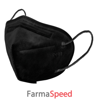 futura semimascherina ffp2 small nero 10 pezzi
