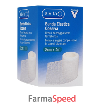 benda elastica coesiva alvita 8x4