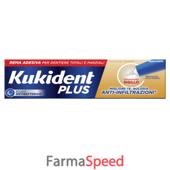 kukident sigillo crema adesiva 40 g