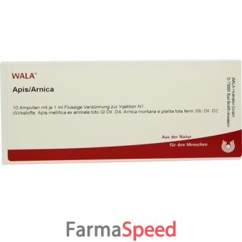 wala apis arnica 10 fiale da 1 ml l'una