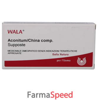 aconitum china comp 10 supposte ad wala
