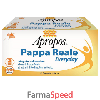 apropos pappa reale everyday 10 flaconcini da 10 ml