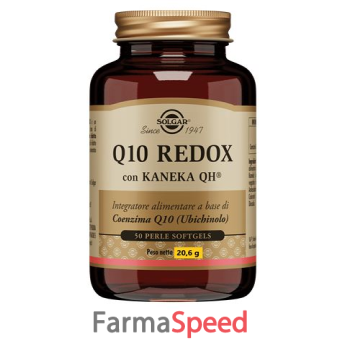 q10 redox solgar 50 perle softgel