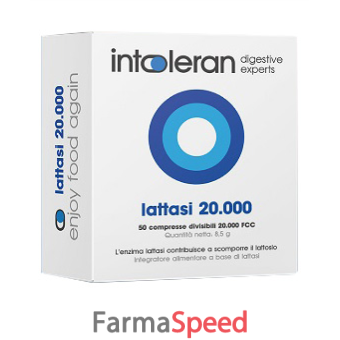 intoleran lattasi 20000 50 compresse divisibili