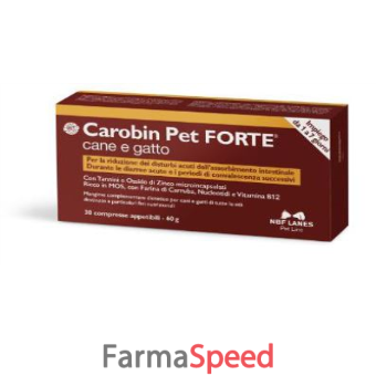 carobin pet forte 30 compresse