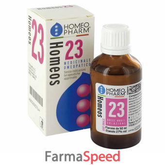 homeos 23 gtt 50ml