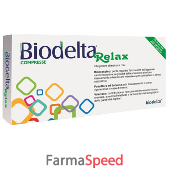 biodelta relax 30 compresse