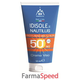 idisole-it spf50+ nautilus viso 50 ml