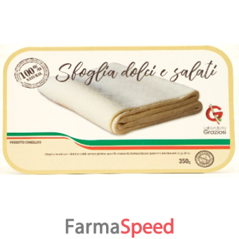 sfoglia per dolci e salati 350 g congelato