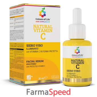 colours of life natural vitamin c siero viso 30 ml