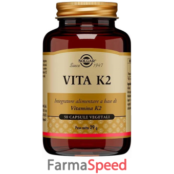 vita k2 solgar 50 capsule vegetali