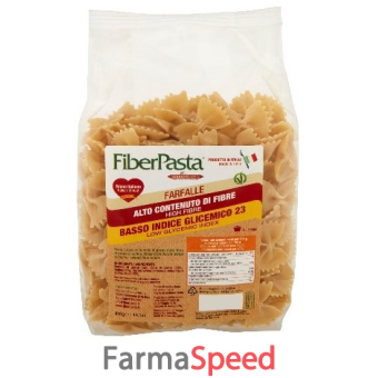 fiberpasta farfalle basso indice glicemico 400 g