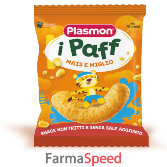 plasmon paff mais miglio 8m+ 15 g