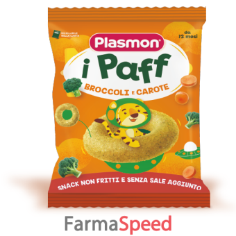 plasmon paff anellini broccoli carota 15 g