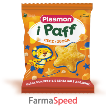 plasmon paff stelline ceci zucca 15 g