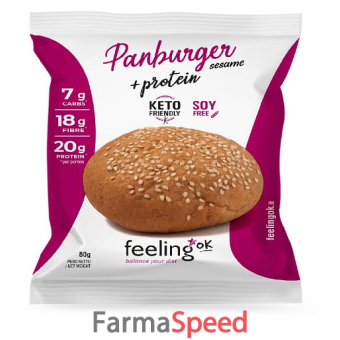 feeling ok pan burger start 80 g