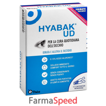 hyabak ud sostituto lacrimale 10 monodosi 4 g