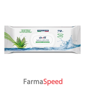 idrofil salviettine milleusi 72 pezzi