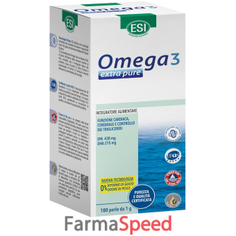 esi omega 3 extra pure 180 perle