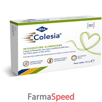 colesia soft gel 30 capsule molli