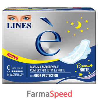 lines e' notte carry pack 9 pezzi
