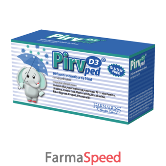 pirv d3 ped 10 flaconi monodose