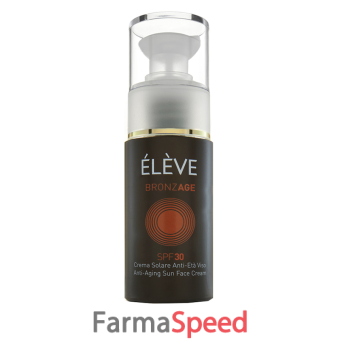 eleve bronzage crema solare anti eta' viso spf 30 50 ml